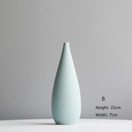 Soft Colored Ceramic Flower Vases - Image 9