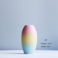 Ombre Rainbow Flower Vases - Image 9
