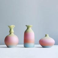 Ombre Rainbow Flower Vases - Image 2