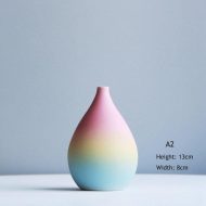Ombre Rainbow Flower Vases - Image 5