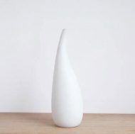 Water Drop White Porcelain Vase - Image 7