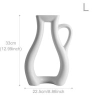 White Ceramic Tea Time Vases - Image 9