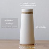 Ceramic Matte Vase - Image 8