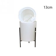 Self-Watering Planter with Iron Plant Stand - Image 9