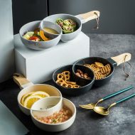 Venn Ceramic Snack Tray