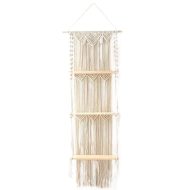 3-Tier Macrame Hanging Shelves - Image 5