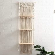 3-Tier Macrame Hanging Shelves - Image 4