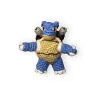 Blastoise Reversible Crochet Pattern | Transforming Amigurumi Toy