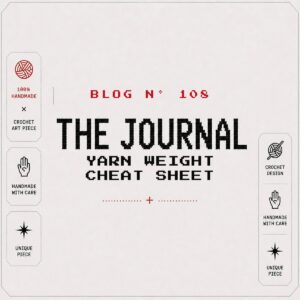 BLOG Nº 108 — The Journal by SageandSilky: Yarn Weight Cheat Sheet