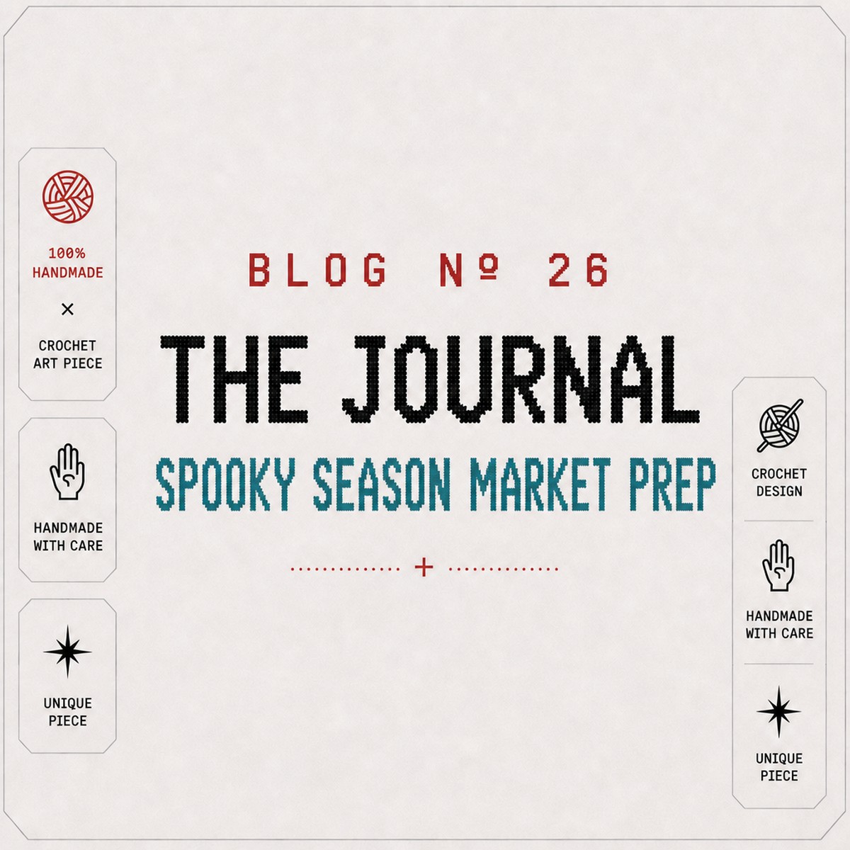 BLOG Nº 26 — The Journal by SageandSilky: spooky season market prep