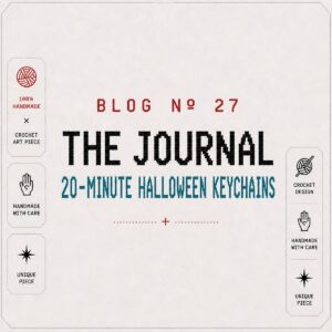 BLOG Nº 27 — The Journal by SageandSilky: halloween crochet keychain patterns