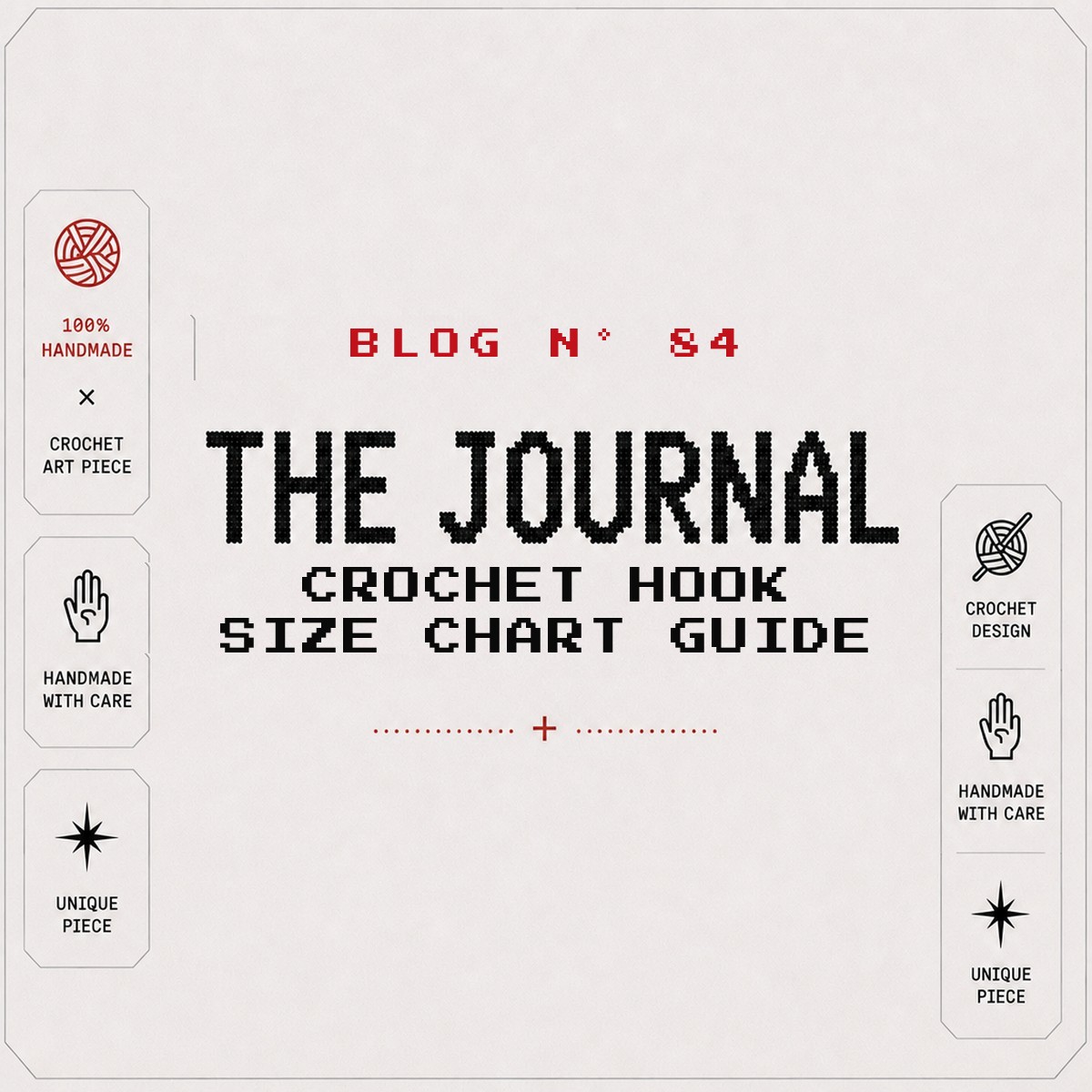 BLOG Nº 84 — The Journal by SageandSilky: Crochet Hook Size Chart Guide