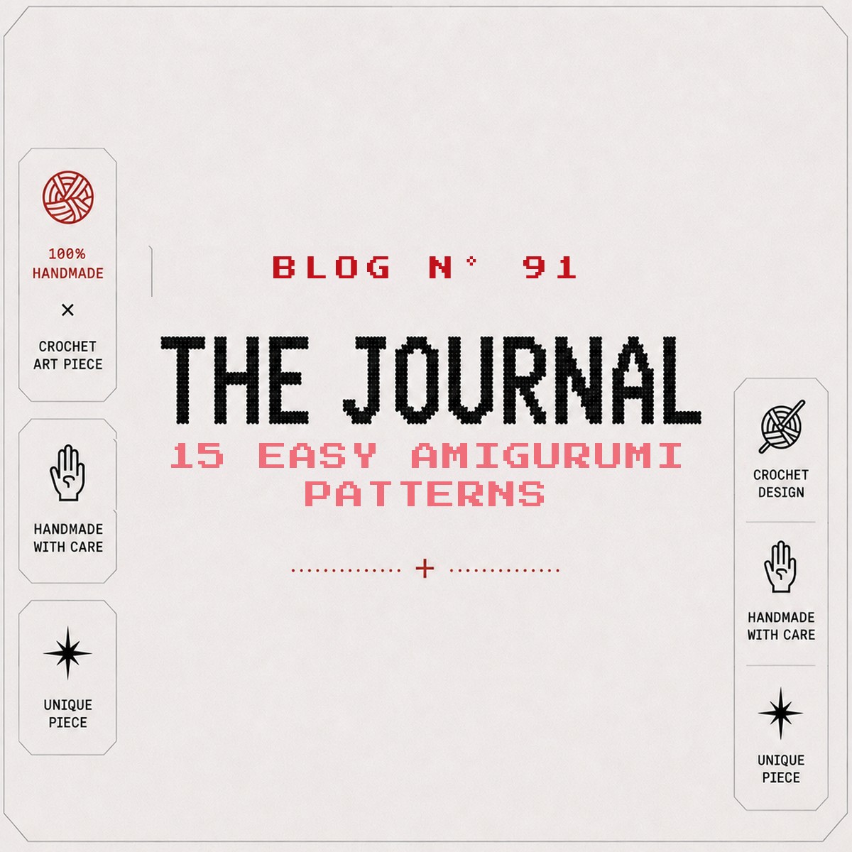 BLOG Nº 91 — The Journal by SageandSilky: 15 Easy Amigurumi Patterns