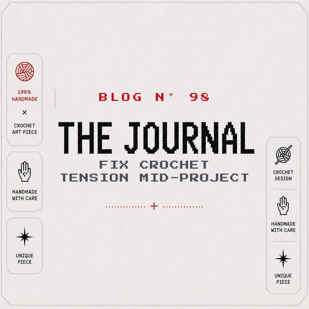 BLOG Nº 98 — The Journal by SageandSilky: Fix Crochet Tension Mid-Project