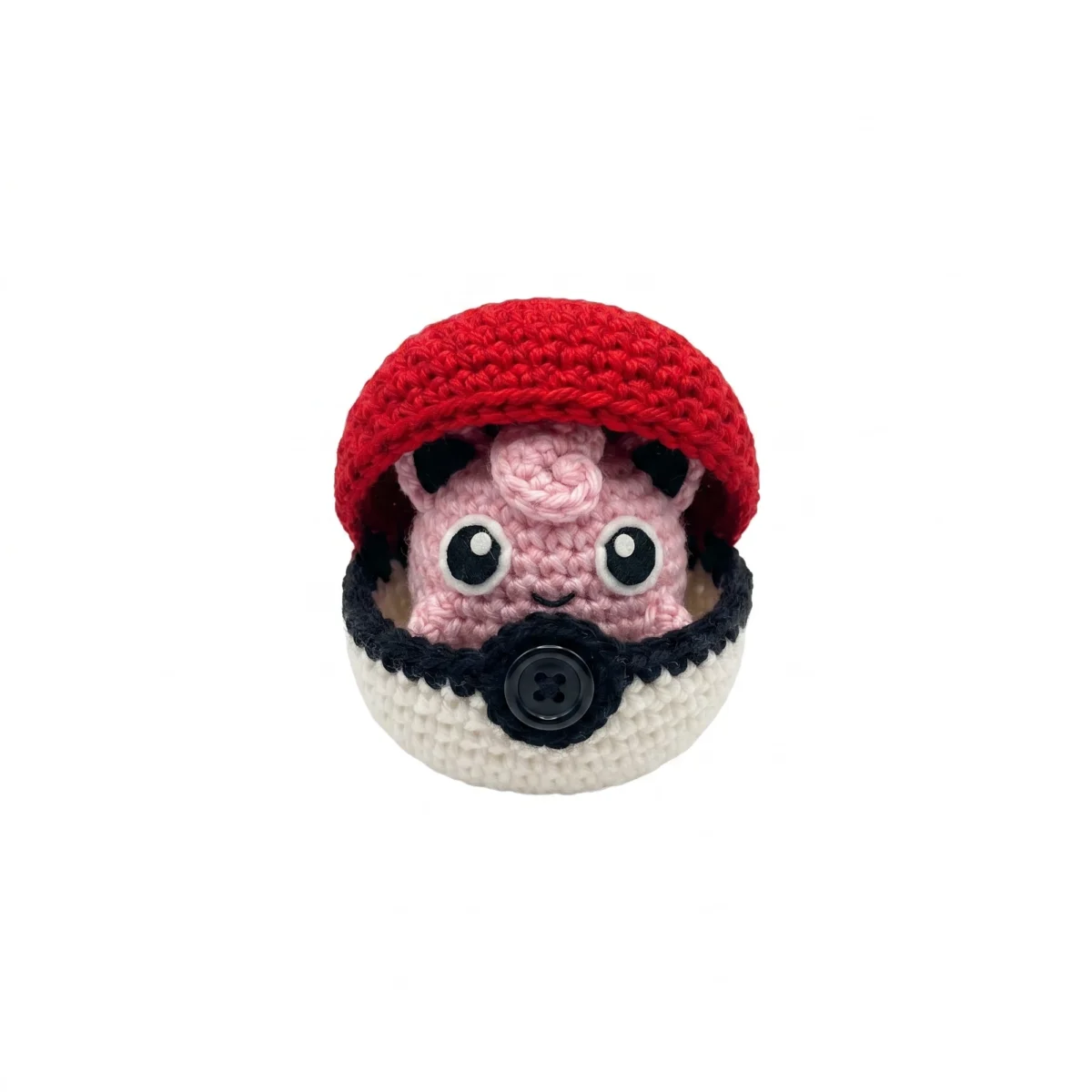 Jigglypuff Reversible Crochet Pattern | Transforming Amigurumi Toy | Pokémon Inspired Crochet Plush | Poke Ball to Jigglypuff Reversible - Image 6