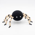 Beaded Fidget Spider crochet pattern — crochet fidget toy pattern (SageandSilky MOD Nº 42)
