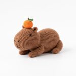 Capybara Lounger crochet pattern — crochet capybara pattern (SageandSilky MOD Nº 88)