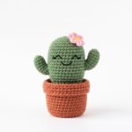 Emotional Support Cactus crochet pattern — crochet cactus pattern (SageandSilky MOD Nº 124)