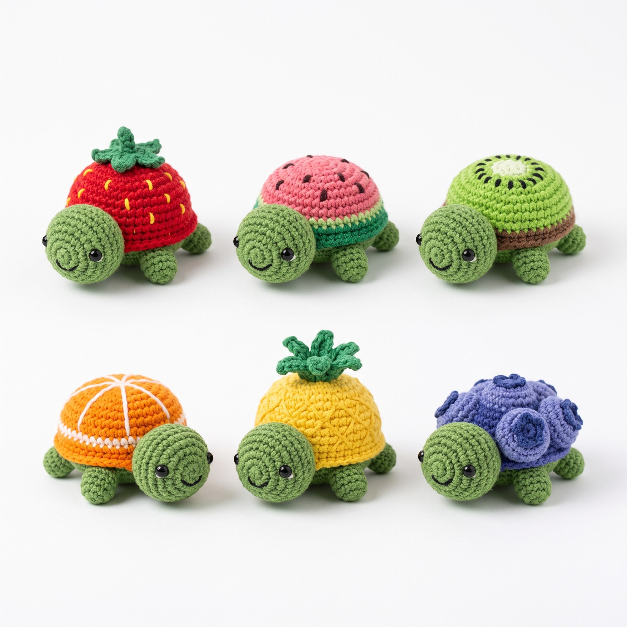 Fruit Turtle · 6-in-1 Crochet Pattern Bundle 1 Fruit Turtle · 6-in-1 crochet pattern — crochet turtle pattern