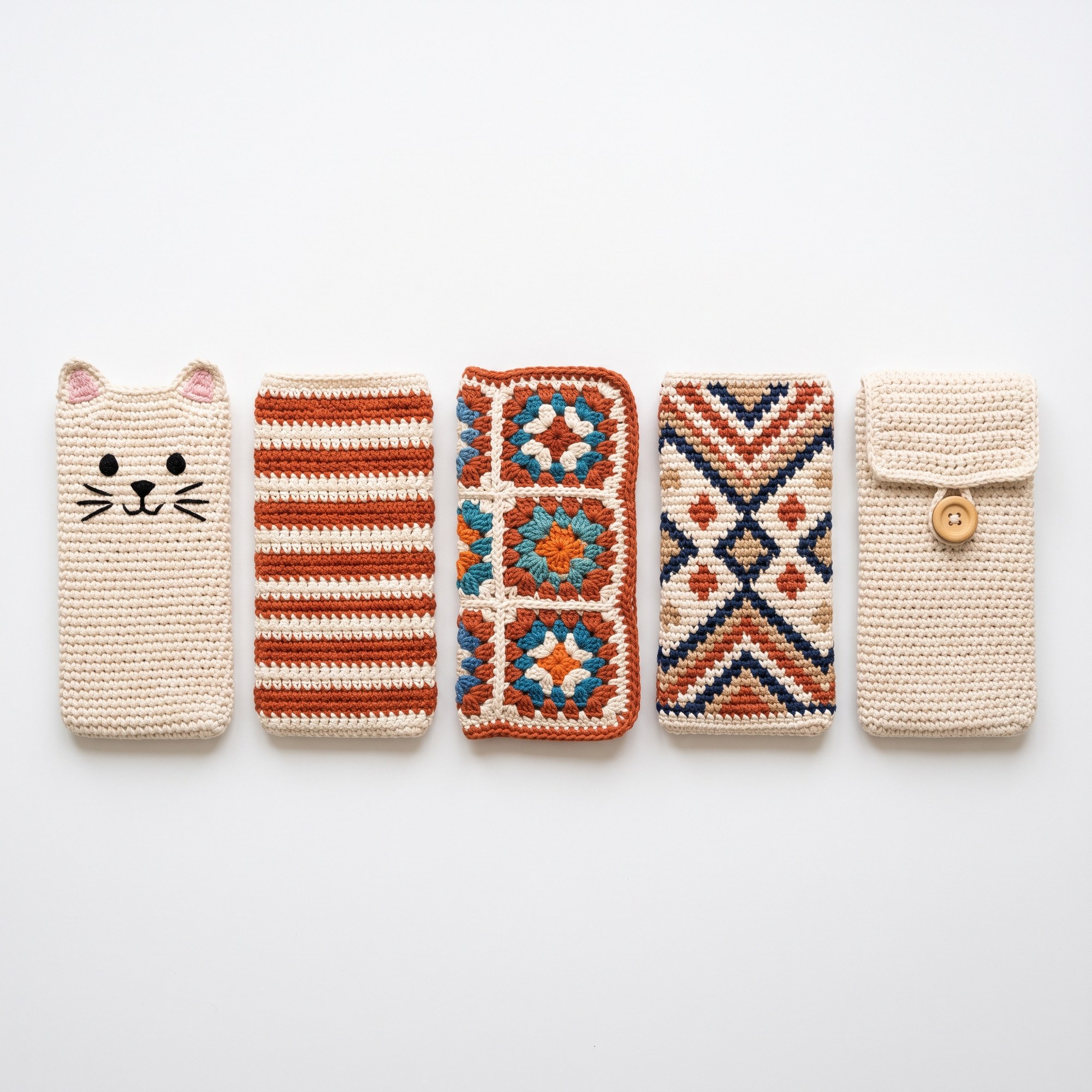 Glasses Case · 5-in-1 Crochet Pattern Bundle 1 Glasses Case · 5-in-1 crochet pattern — crochet glasses case pattern