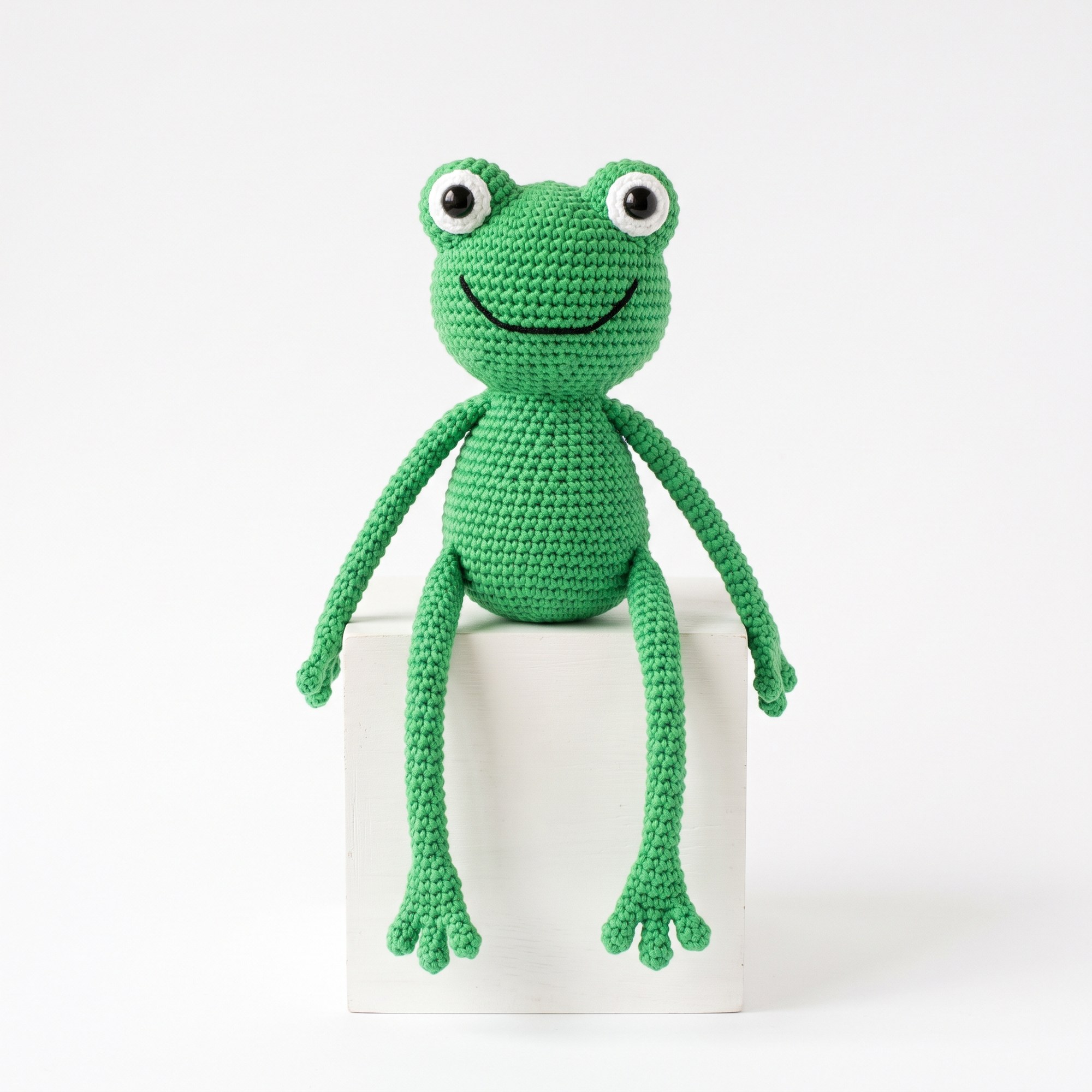 Leggy Frog Crochet Pattern 1 Leggy Frog crochet pattern — leggy frog crochet pattern