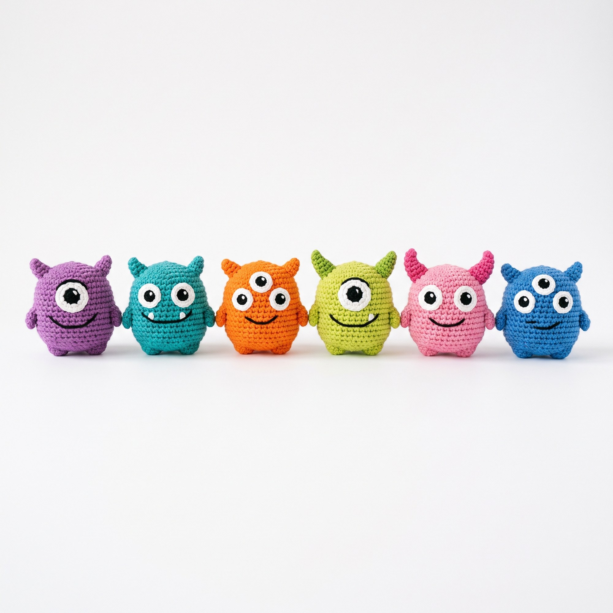 Mini Monster Set · 6-in-1 Crochet Pattern Bundle 1 Mini Monster Set · 6-in-1 crochet pattern — crochet monster pattern