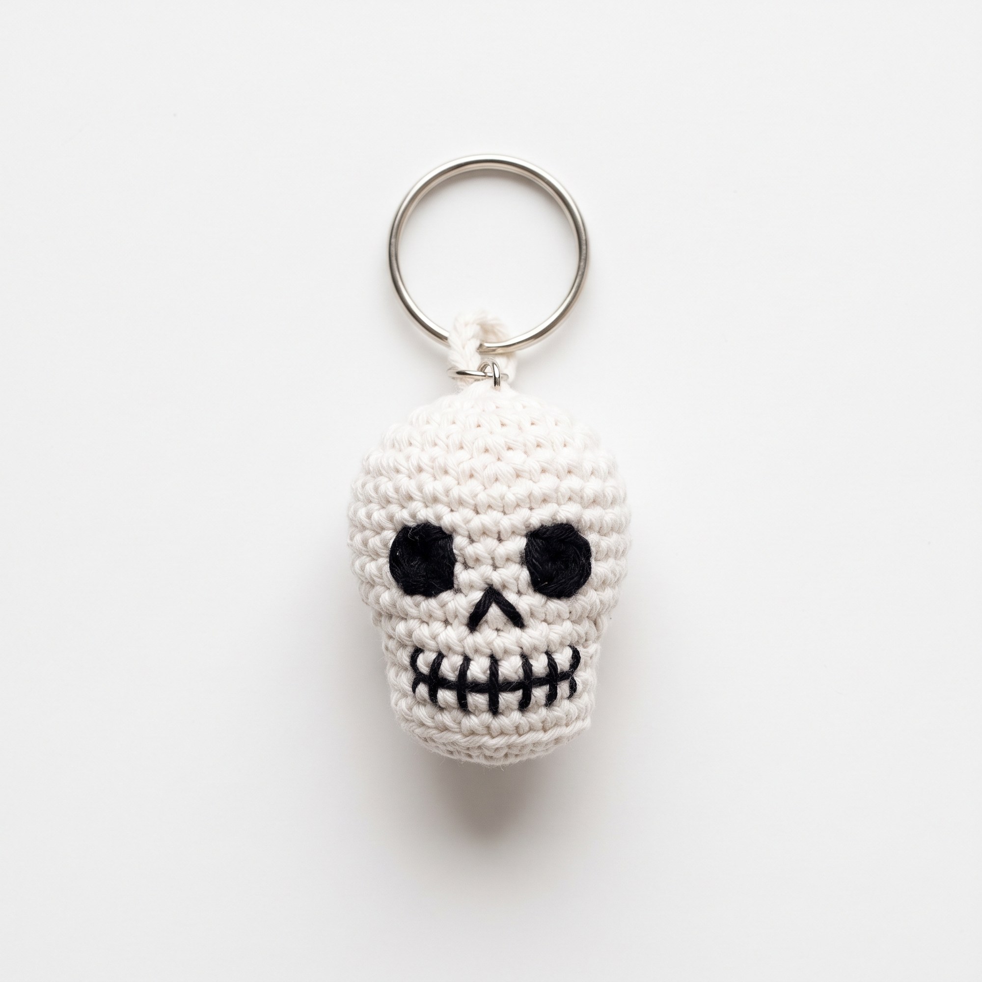 Mini Skull Keychain · Low-Sew Crochet Pattern 1 Mini Skull Keychain · Low-Sew crochet pattern — skull crochet pattern