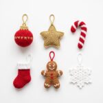 Ornament Set crochet pattern — crochet christmas ornament patterns (SageandSilky MOD Nº 78)