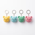 Pokémon Keychain Set crochet pattern — crochet pokemon keychain pattern (SageandSilky MOD Nº 63)