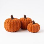 Pumpkin Trio crochet pattern — pumpkin crochet pattern easy (SageandSilky MOD Nº 43)