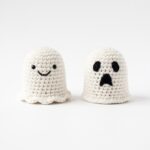 Reversible Ghost crochet pattern — reversible amigurumi pattern (SageandSilky MOD Nº 105)