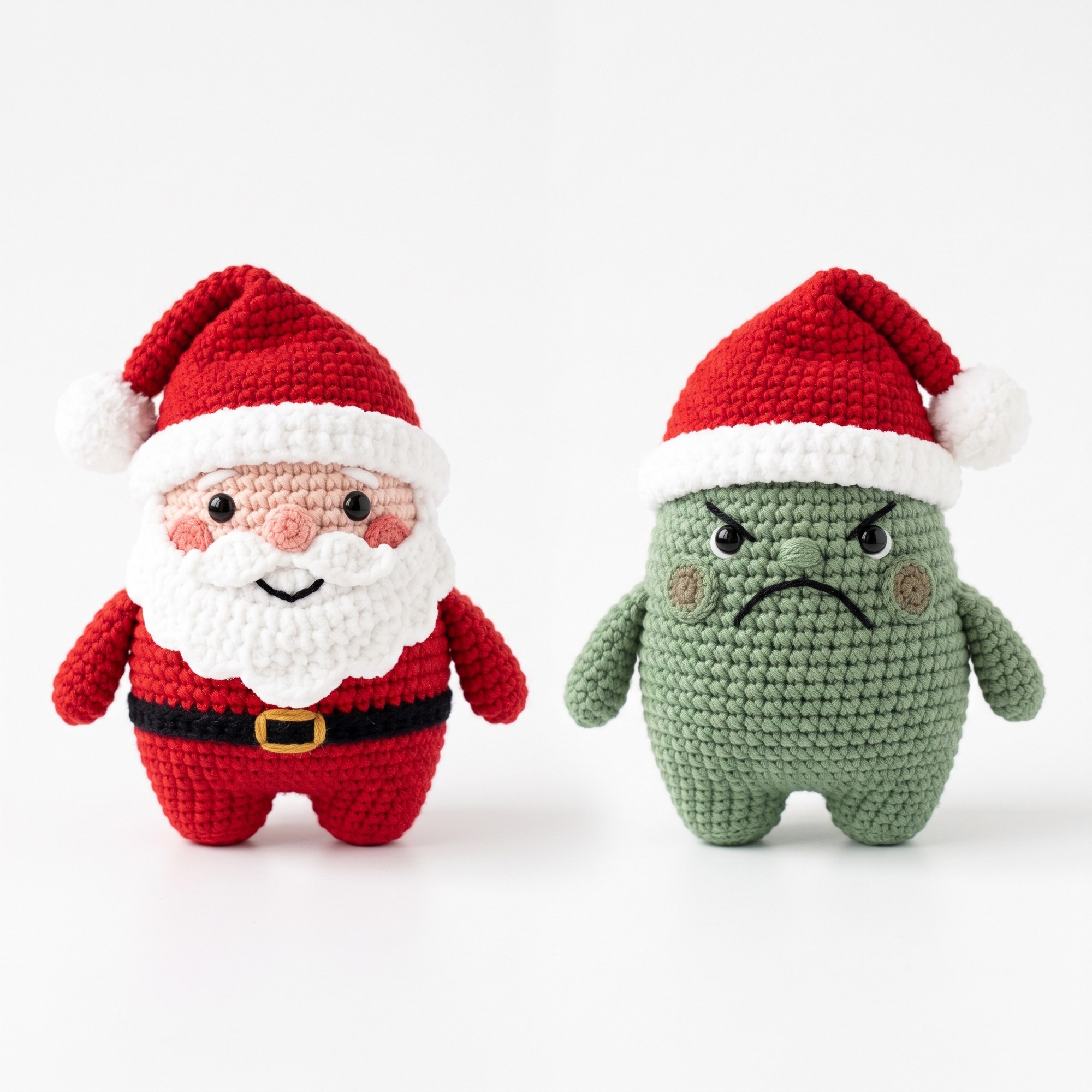 Reversible Santa · Santa ⇄ Grump Crochet Pattern 1 Reversible Santa · Santa ⇄ Grump crochet pattern — santa amigurumi pattern