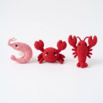 Shrimp & Friends crochet pattern — shrimp crochet pattern (SageandSilky MOD Nº 121)