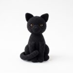 Soot the Black Cat crochet pattern — black cat crochet pattern (SageandSilky MOD Nº 41)
