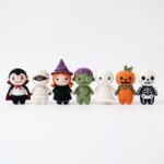 Spooky Doll Bundle crochet pattern — halloween amigurumi bundle (SageandSilky MOD Nº 76)