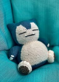 Snorlax Reversible Crochet Pattern | Transforming Amigurumi Toy - Image 4